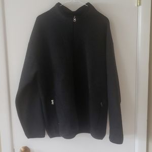 ROUGH DRESS ZIP-UP FLEECE SIZE LARGE